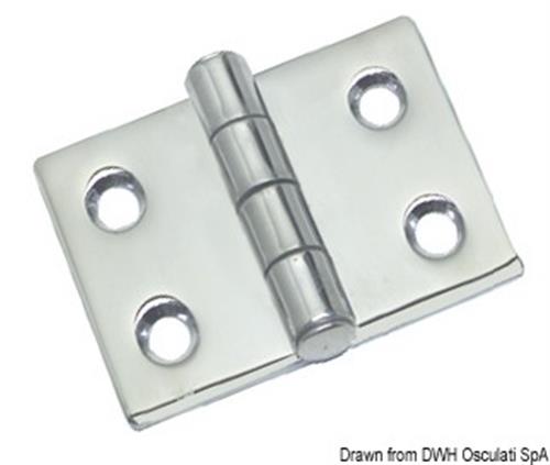 Cerniera inox mm.38x38